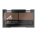 Manhattan BrowTastic Eyebrow Kit eyebrow powder & eyebrow powder in eyebrow set for pinning and tinting color BrowNie 002 1 x 3 g