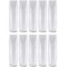 Voarge 10er 30ml plastic travel bottles set bottle re-fillable cosmetics container with flip-capoo shampoo conditioner lotion toilet article