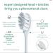Buy Electric Sonic Toothbrush - High Power Rechargeable & Water-Resistant (Green) | International Shipping Available - Buy Online on GoSupps.com