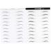 FOMIYES 6 Sheets Eyebrow Stickers Eye Brow Skz Stickers Brow Tatoo Simulation Eyebrow Water Proof Patch 6d - Buy Online on GoSupps.com