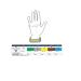 JERSETTE 301 Latex Chemical Resistant Cleaning Gloves - Waterproof Kitchen Dishwashing Gloves - Size 9 Large - Blue Industrial Safety Gloves - 1 Pair - Buy Online on GoSupps.com