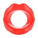 Lip Trainer Oral Exerciser Lip Exerciser Silicone Face Lifting Lip Exerciser Mouth Muscle Tightener Tightening Anti-Wrinkle Tool(Red)