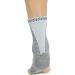 Neotech Care Ankle Support Sleeve - Bamboo Fiber Knitted Fabric - Light Elastic & Breathable - Medium Compression - Sports Exercise Gym - Right or Left Foot Men Women - Grey (Size S 1 Unit) S 1 - Buy Online on GoSupps.com