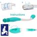 Brrnoo Toilet Aids For Wiping Long Reach Comfort Wipe -- 15.7inch Wipe Assist Tool Bathroom Wipe Assistance Bottom Buddy Ideal Daily Living Bathroom Toilet Aids Tools - Buy Online on GoSupps.com