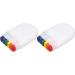  POENVFPO Rainbow Stripe Face Paint Bright Colour Reusable Rainbow Finishing Pencils for Festivals Celebrations Parties Ideal for Parties Events - Buy Online on GoSupps.com