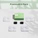 Veken 4 Pack Replacement Filters & 2 Pack Pre-Filter Sponges for Pet Fountain - Buy Online on GoSupps.com