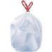 Swirl 35L Drawstring Garbage Bags - Pack of 9 Rolls (15 Bags Each) - White International Shipping Available - Buy Online on GoSupps.com