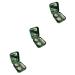 Healeved 3 sentences contact lens container Small plastic container mirror film contacts case small contact lens holder frosted organizer decorative box bracket travel container