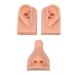 Silicone Ear Model Soft Silicone Nose Model Silicone Body Parts for Piercing Practice Silicone Flexible Model Human Ear Model for Jewelry Display Teaching Instructions (#1)