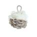 Bath Sponges for Adults Bath Sponge Mesh Pouf Bath Sponge Foam Loofah Sponge (Size : Apricot Beige)