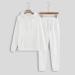 UQGHQO Women's 2 Piece Sweat Set - Long Sleeve Top and Pants Tracksuit | Z230406a-white Large - Buy Online on GoSupps.com