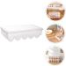 Angoily 1pc 15 Egg Storage Box with Cover Plastic Egg Containers for Food Egg Holder Household Egg Plate Pp - Buy Online on GoSupps.com