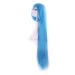 MapofBeauty 40 Azure Blue Anime Costume Long Straight Cosplay Wig - Perfect for Parties & Cosplay Events - Buy Online on GoSupps.com
