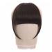 Bangs Hair Clip Bangs Hair for Women Bangs Hair Clip Extension Brazilian Human Hair Blunt Bangs Clip In Thick Natural Hair Extension Non-Remy Clip-In Neat Bang Hairpieces Bangs Clip in Hair (Color : Natural Color 20g T