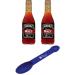 (Pack of 2) Heinz Gourmet Malt Vinegar 12 fl oz Glass Bottles (Free Miras Trademark 2-in-1 Measuring Spoon Included!)