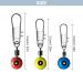 60 PCS Fishing Barrel Swivels with Snap - High-Quality Fishing Swivels in 3 Sizes | Essential Fishing Accessories for Anglers - Buy Online on GoSupps.com