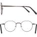 Round Reading Glasses for Women & Men | Vintage Retro Blue Light Blocking | 2.0x Computer Readers - Stylish & Comfortable - Buy Online on GoSupps.com