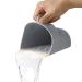 GanEn Bath Rinse Cup for Baby Cute Frog Shape Baby Bath Cup Hair Shampoo Rinser for Toddlers (Grey)