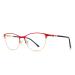 OLIEYE Cat Eye Reading Glasses For Women Retro Design Reader Computer Glasses with Spring Hinges Red-53 4.0 x