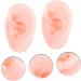 Artificial Ear Molds - 8 Pairs Realistic Silicone Ear Models for Jewelry & Piercing - Healeved - Buy Online on GoSupps.com