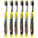 Colgate Batman Toothbrush for Children with Suction Cup for Children from 5 Years Extra Soft 6 Pack