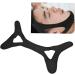 Adjustable Anti Snoring Chin Strap for Men and Women - Rubber Elastic Head Band for Snore Relief - Black - Buy Online on GoSupps.com