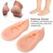 Silicone Socks for Cracked Feet Protection | Moisturizing Foot Care Tool - L Skin Color - Buy Online on GoSupps.com