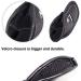 Customizable 12pcs Thick Synthetic Leather Golf Iron Head Covers Set - Universal Fit for Callaway, Ping, Taylormade, Cobra - Black/Silver - Craftsmangolf.com - Buy Online on GoSupps.com