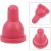 Lamb Nursing Bottle Nipples - Rubber Replacement Nipples for Goat, Sheep, Calf - Livestock Supplies in Red - Buy Online on GoSupps.com