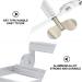 Sgnsvj Toothpaste Squeezer Rotating Toothpaste Dispenser Tube Squeezer Stainless Steel Squeezer - Buy Online on GoSupps.com