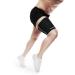 Rehband Thigh Bandage Compression Support | 3mm Neoprene | Stabilizing Thigh Brace | Black Color Size M | International Shipping Available - Buy Online on GoSupps.com