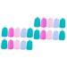 TENDYCOCO 20 Pcs 1 Dustproof Toothbrush Cap Toothbrush Case Dinosaur Erasers Toothbrush Cover Holder Toothbrush Protective Chinese Paper Umbrella Purse Clean Toothbrush Holder Travel 1 Count (Pack of 1) Random Colorx2pcs