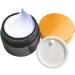 Inheming 6 x 30ml Amber Glass Cream Jars - Empty Cosmetic Containers with Lids for Ointments & Creams - Ideal for International Shipping - Buy Online on GoSupps.com