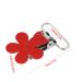 10 Pcs Mini Plum Shape Pacifier Suspender Clips - Durable Clip Holders with 25mm Ring Inner Diameter for Secure Baby Pacifier Attachment - Buy Online on GoSupps.com