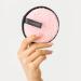 Koa Life Facial Puff - Face Exfoliator Scrubber Soft Microfiber Face Sponge Reusable Washable Purify Scrub Dirt & Makeup Sensitive Skin - Pink
