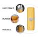Portable Travel Toothbrush Set with Holder - Wall-Mounted Magnet Yellow | Toothpaste Cup & Outdoor Organizer - Buy Online on GoSupps.com