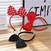 Hair Band Bow Headbands Headdress Bowknot Hair Bands Big Bow Halloween Hair Hoop Hair Accessories for Cosplay Costume Decor (Black) - Buy Online on GoSupps.com
