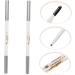 Healeved 4 Pcs Makeup Pencils Eyebrow Pencil with Brush 2 in 1 Brow Pen Abs (shell) Brow Pencil 1 count (Pack of 1) Assorted Colorx2pcs - Buy Online on GoSupps.com