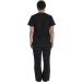 Vital Threads Unisex Scrubs Set V-Neck Top & Drawstring Pant VT509C - Medium Black - Buy Online on GoSupps.com
