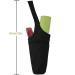 ONEGenug Yoga Mat Bag - Long Strap Tote Sling Carrier with Side & Zipper Pocket - Fits Most Size Mats - Black - Buy Online on GoSupps.com