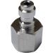 HMKUGO 2-Pack Stainless Steel Quick-Disconnect Plug Adapter 1/8 BSPP for PCP Paintball Charging - with Sealing O-Ring - Buy Online on GoSupps.com