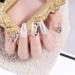 Gold Rivet Metal Tips Copper Alloy Decoration 3D Nail Studs Glitter Sequins Pearls Bend Studs - Buy Online on GoSupps.com