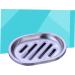 Amosfun Soap Container Rack Soap Holder Kitchen Soap Rack Bathroom Soap Rack Box Essential Oil - Buy Online on GoSupps.com