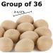 Factory Direct Craft 2-1/2 Paper Mache Easter Eggs - Pack of 36 DIY Unfinished Blank Eggs for Painting and Decorating - Buy Online on GoSupps.com
