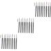 30 Pcs Eye Shadow Brush Lip Brush Cosmetic Lipstick Brush Cosmetic Lip Mask Brush Makeup Lipstick Applicator Silicone Lipstick Brush Lipstick Brush Applicator Lip Balm Applicator