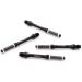 CUESOUL TERO AK7 Slim Dart Shafts Set of 3 - Black, Shaft Length 40mm - for Steel Tip and Soft Tip Darts - Buy Online on GoSupps.com