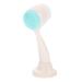 Housoutil Manual Face Brush Face Brush with Holder Facial Brush with Holder Cleaning Tool Pore Cleaner Cleaning Brush Pore Deep Cleansing Brush Hair Accessories Abs Skin Care Child