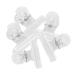 Nail Extension Clips - 5 Multifunctional Transparent Plastic Curved Clamp Accessories for Nail Art - Buy Online on GoSupps.com