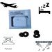 Sleep TIME Noise Cancelling Earplugs - 32dB Reduction for Sleep, Concerts, Travel - Great Gift for Men and Women - Reusable Earplugs - Buy Online on GoSupps.com