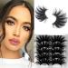 Icycheer 25mm Fluffy 3D Mink Eyelashes - Ultra Long Thick Natural Look | Wholesale Dramatic Eyelash Extensions - Buy Online on GoSupps.com